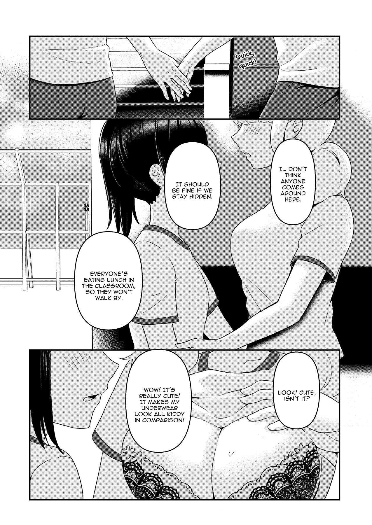 Hentai Manga Comic-Titititititty Breasty Lesbian Joint Publication-Read-111